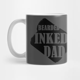 Bearded Inked Dad Like A Normal Dad, Funny Fathers Day, Tattoo Dad Mug